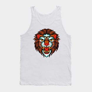 Lion third eye Tank Top